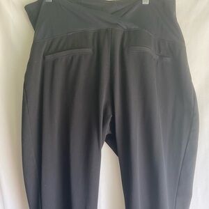 Isabel & Ingrid High-Waisted Boot Cut Maternity Stretch Pants